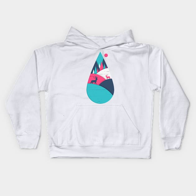 Tear Kids Hoodie by quilimo